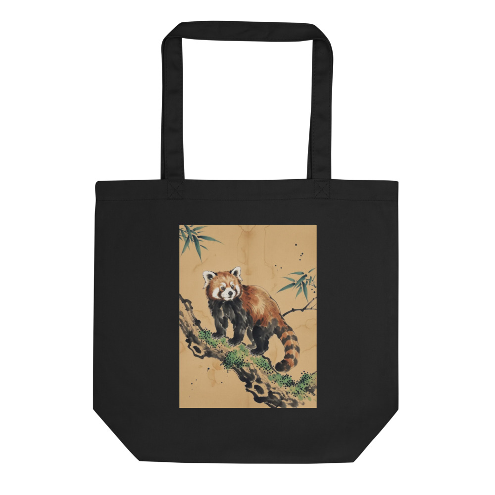 Little Red Panda Tote Bag