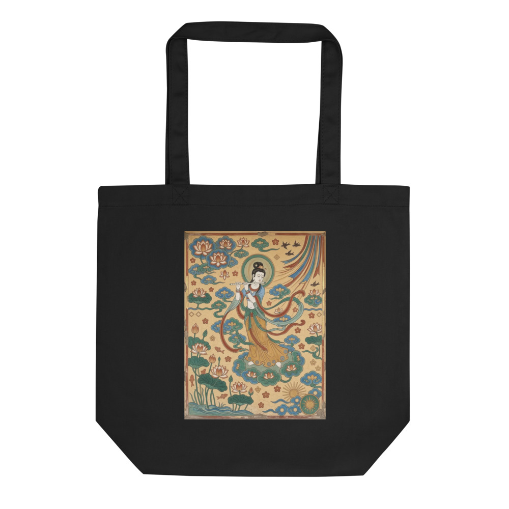 Celestial Musician 伎乐天 Tote Bag
