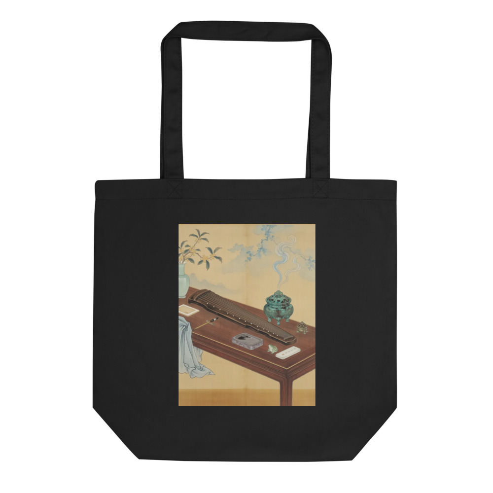 Guqin and Incense Tote Bag