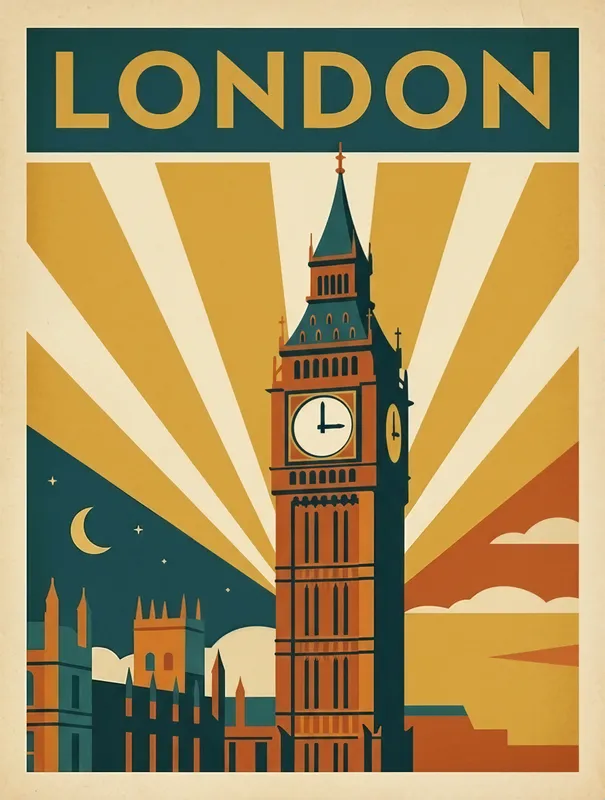 London Big Ben Poster