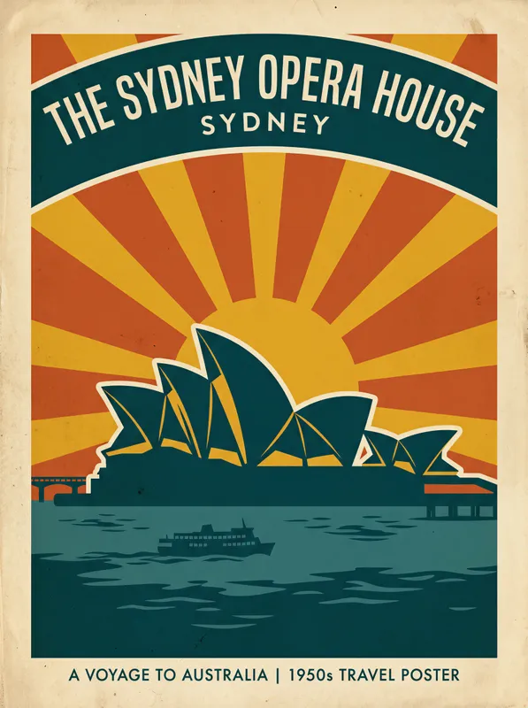 Sydney Opera House Poster
