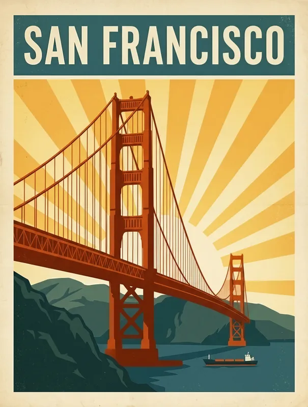 Golden Gate Poster