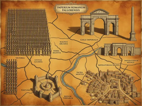 The Ancient Empire — Roman Fantasy Map