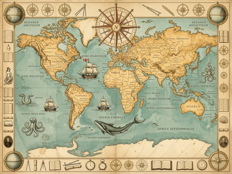 Seven Seas Map