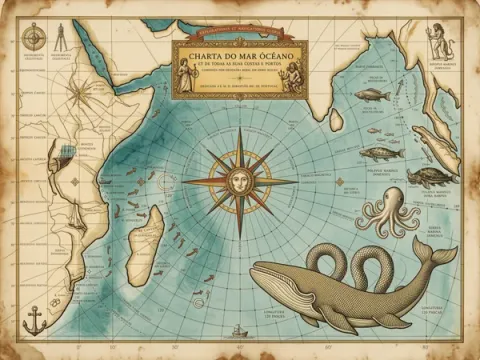 Celestial Navigation Chart