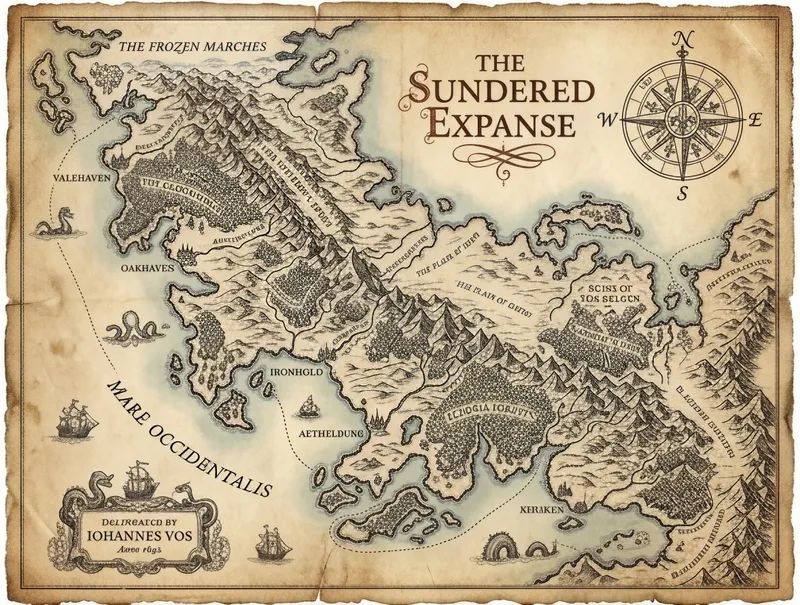 Vintage Fantasy Cartography