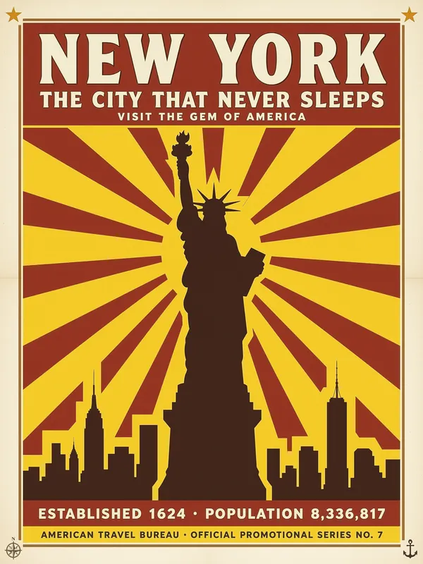 Liberty Landmark Poster