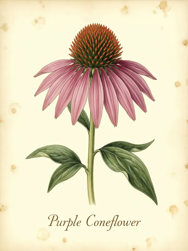Echinacea Purpurea — Purple Coneflower