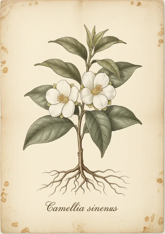 Camellia Sinensis Tea Plant