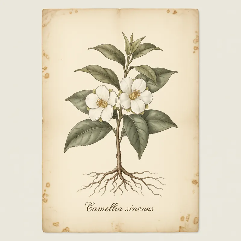 Camellia Sinensis Tea Plant