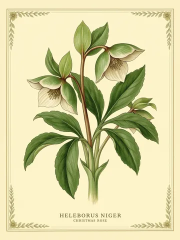 Helleborus Niger — Christmas Rose