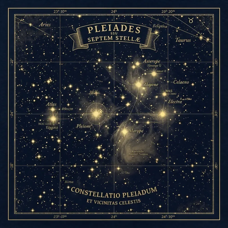 Antique Celestial Star Charts