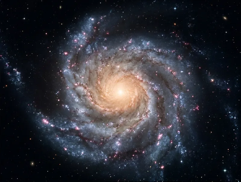 Deep Space Galaxies