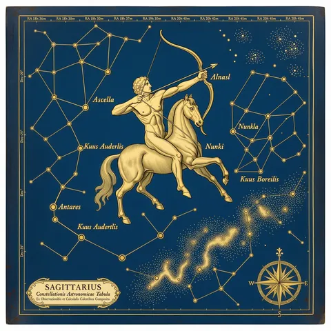 Sagittarius Zodiac Art Print