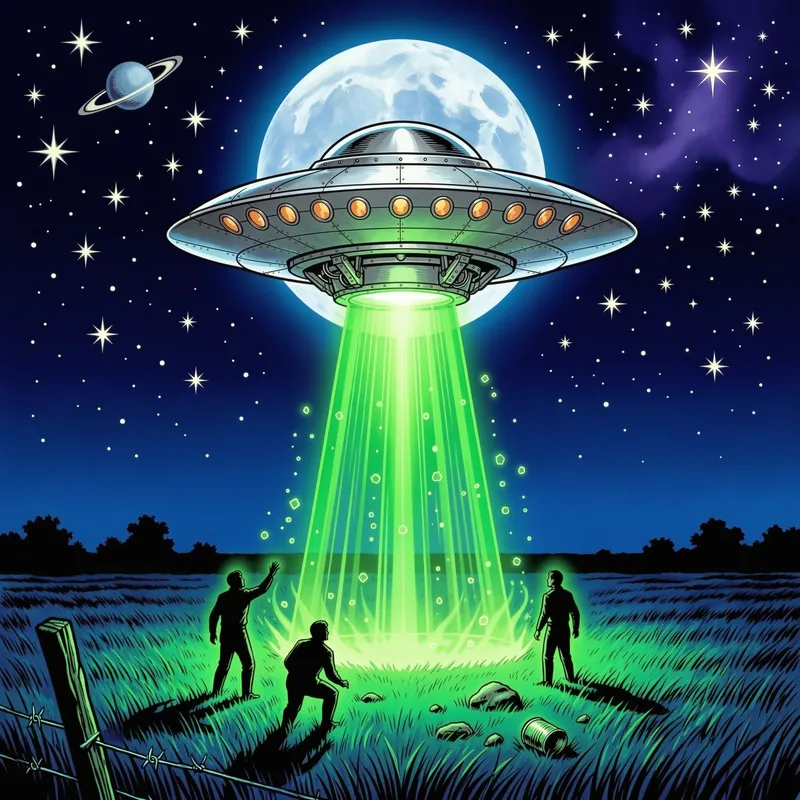 Classic Flying Saucer
