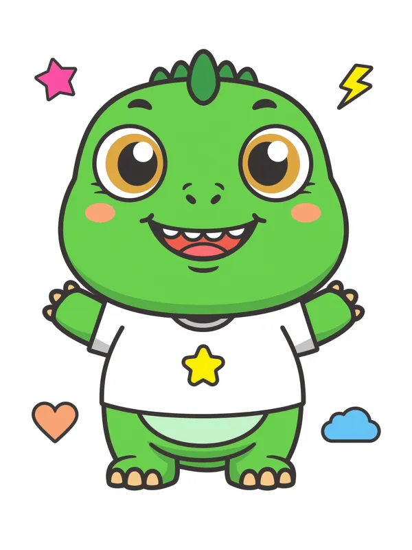 Cartoon T-Rex