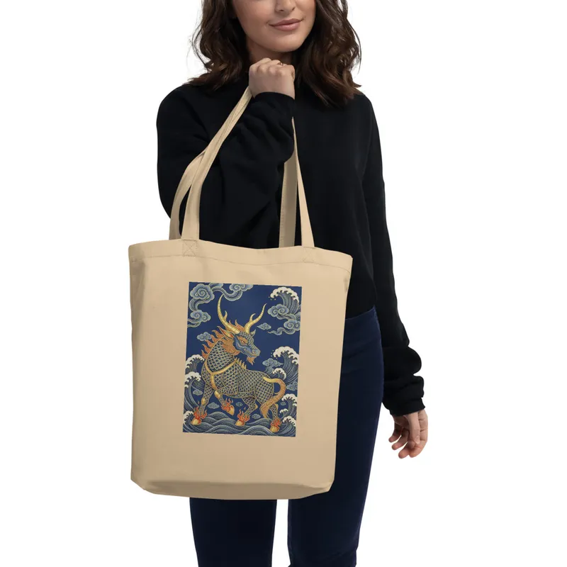 Qilin 麒麟 Tote Bag