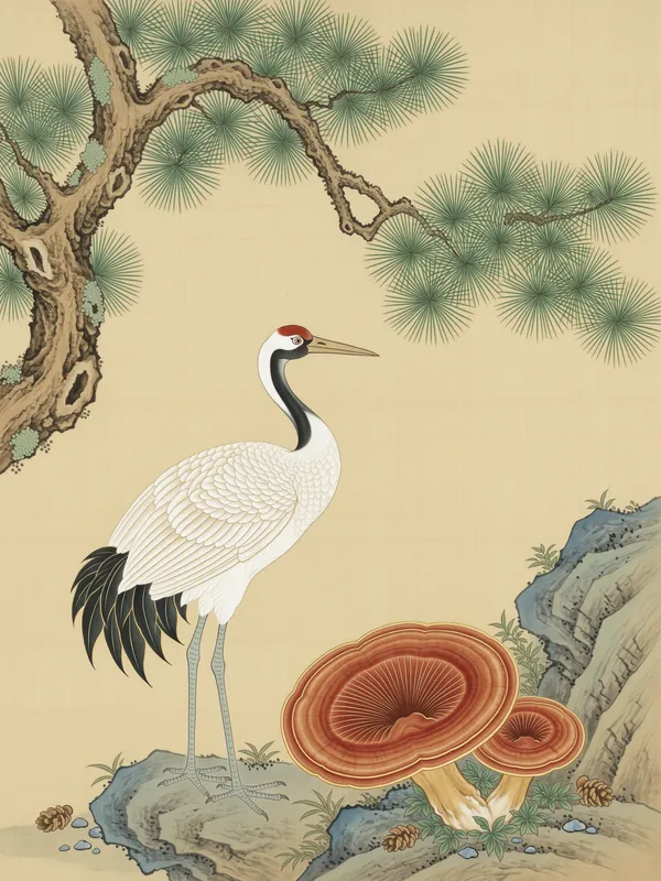 Crane & Pine 仙鹤
