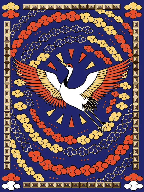 Guochao Crane 鹤