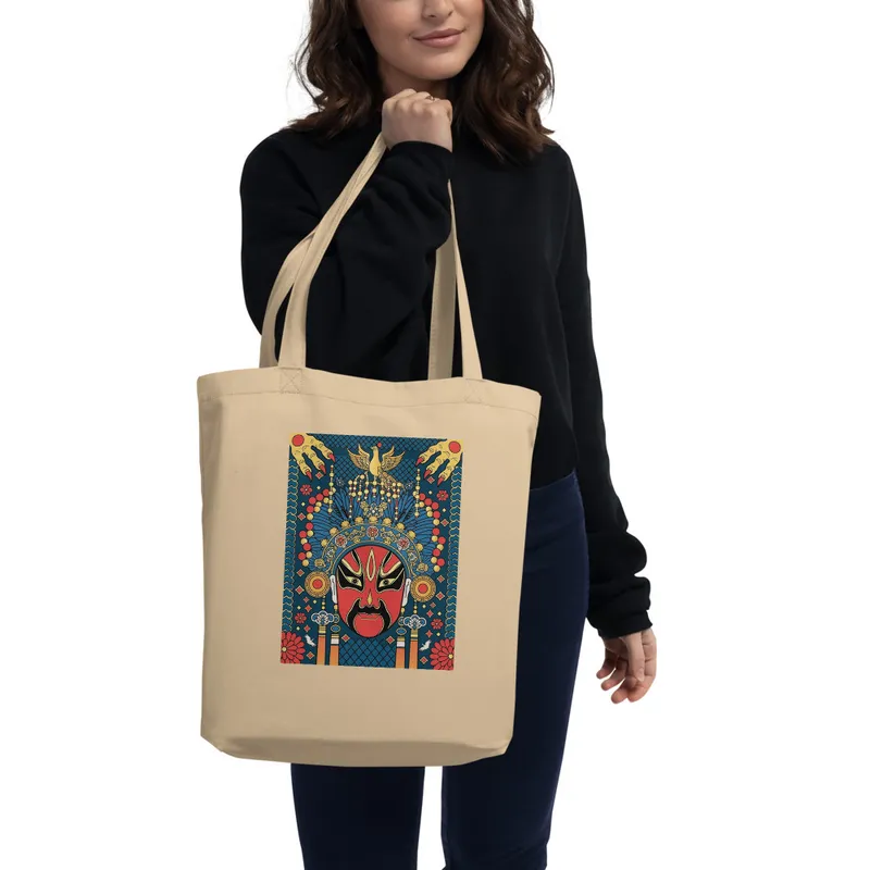 Opera Mask 脸谱 Tote Bag
