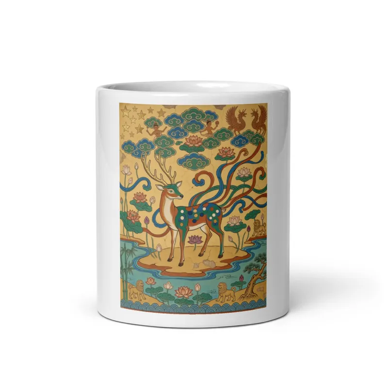 Nine-Coloured Deer 九色鹿 Mug