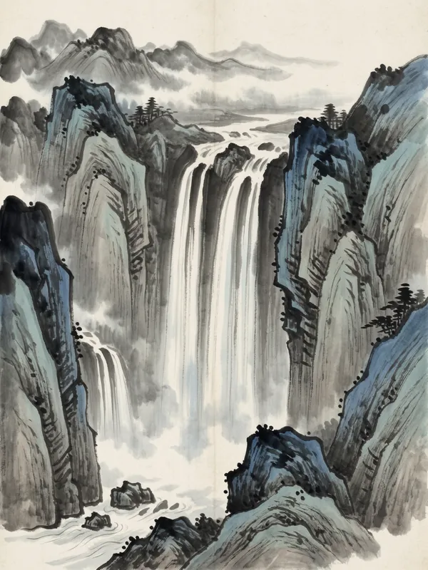 Gorge Waterfall 飞瀑