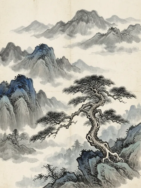 Misty Pine Cliff 松崖