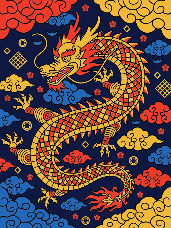 Guochao Dragon 龙
