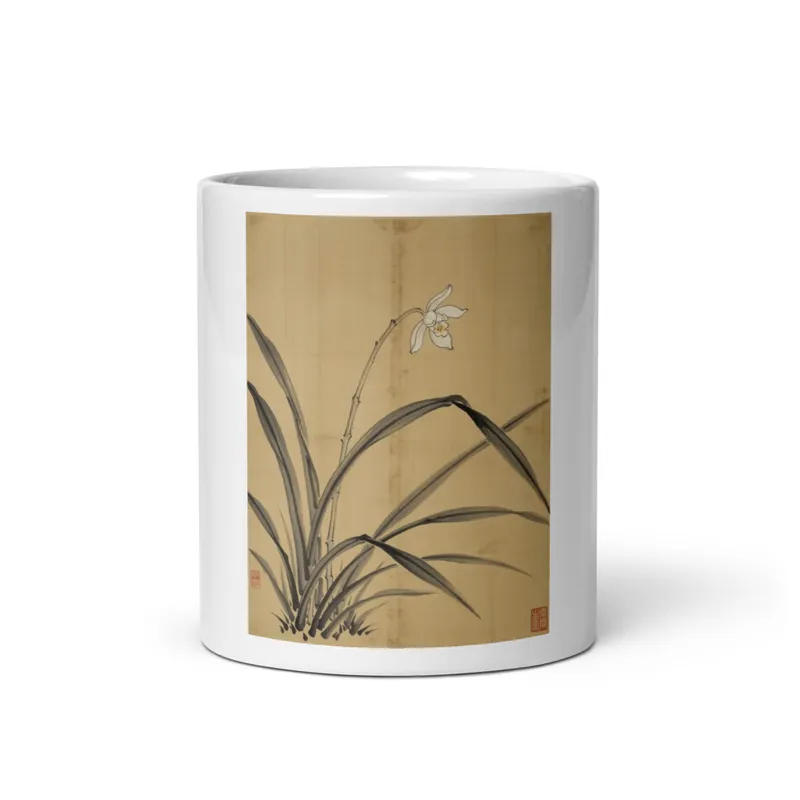 Secluded Orchid Mug