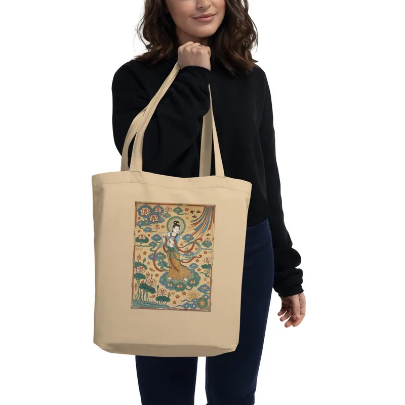 Celestial Musician 伎乐天 Tote Bag