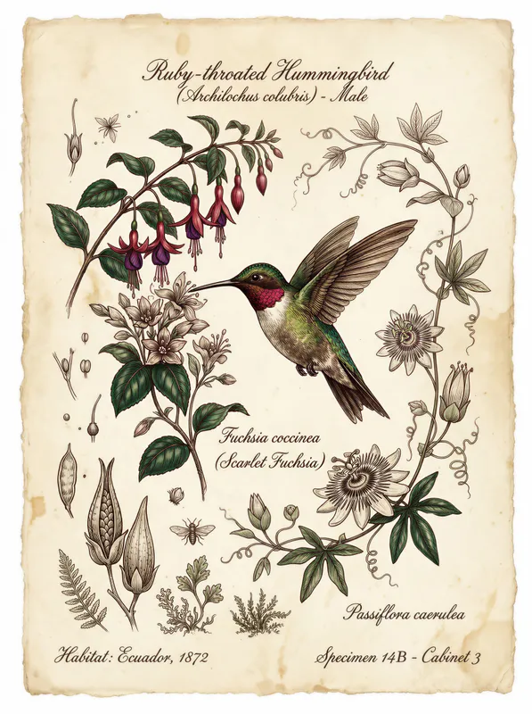 Hummingbird Naturalist Study