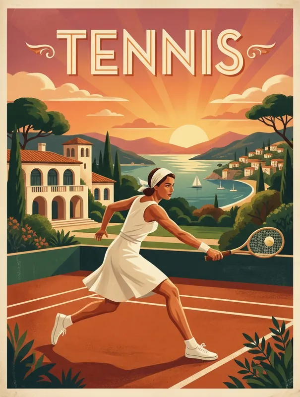 Tennis Club Poster