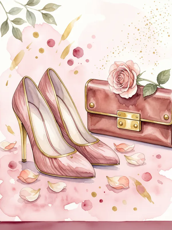 Heels & Clutch