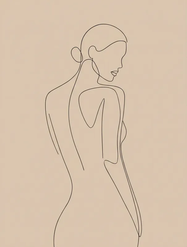 Abstract Female Figure