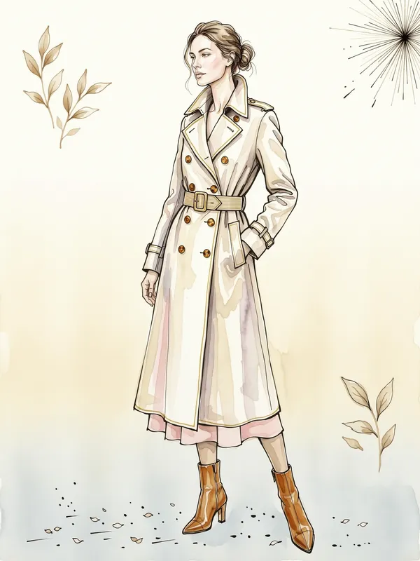 Trench Coat Sketch
