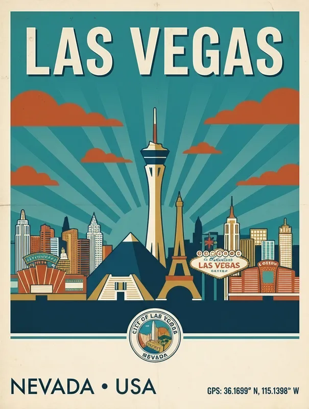 City Skyline Poster