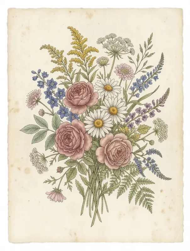 Mixed Bouquet Botanical
