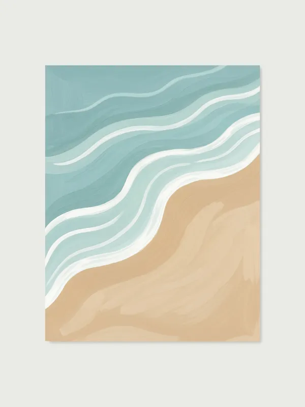 Sunlit Shallow Ripples