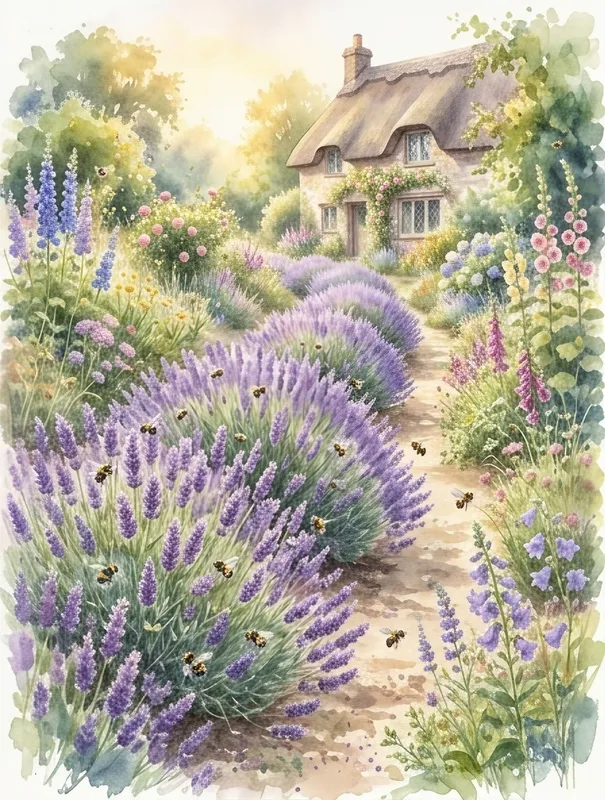 Lavender & Bees