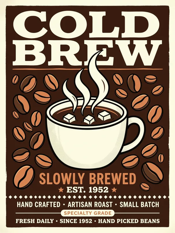 Cold Brew Poster