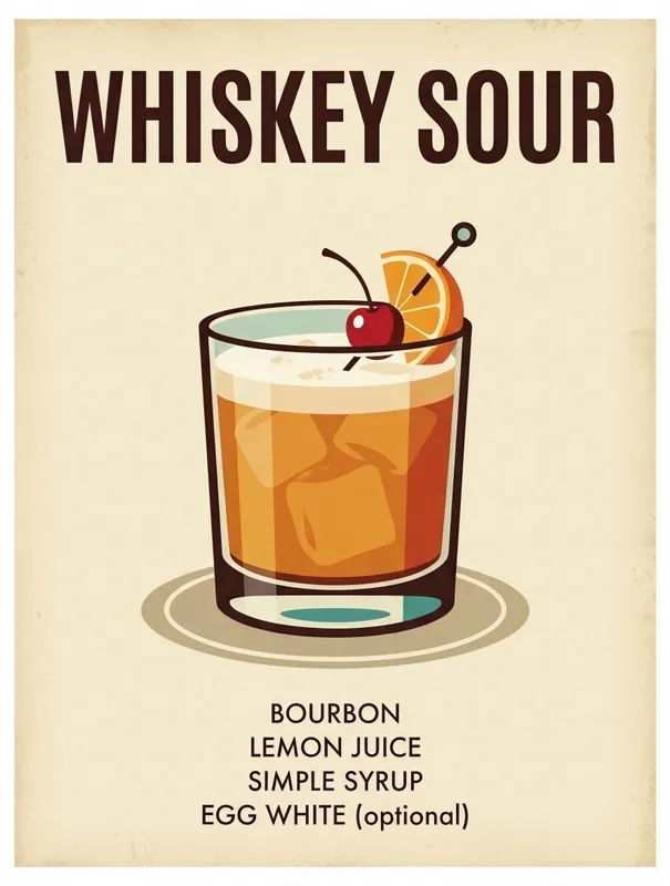 Whiskey Sour Poster