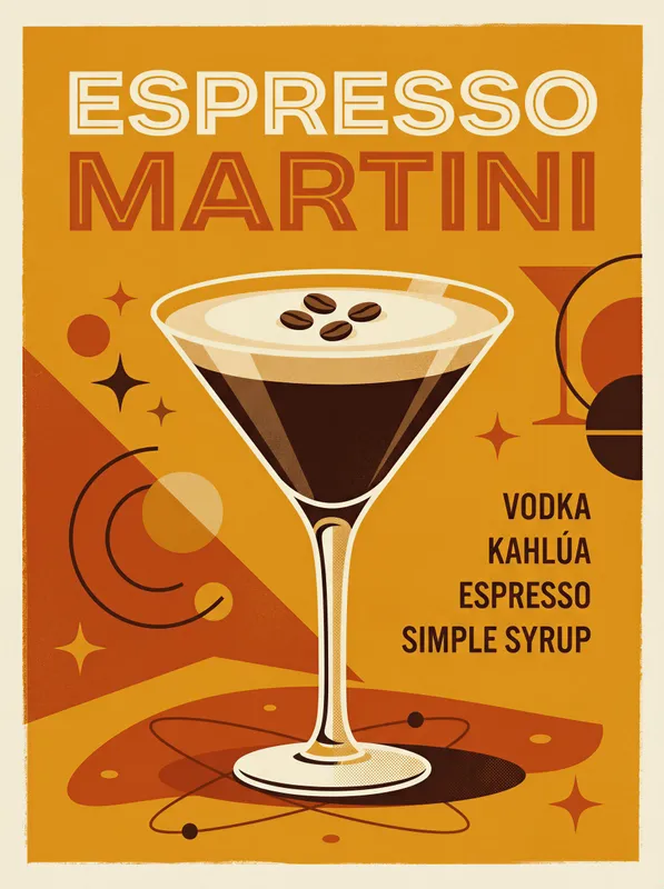 Espresso Martini Poster