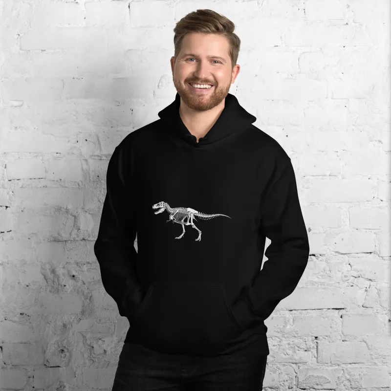 Tyrannosaurus Skeleton Hoodie