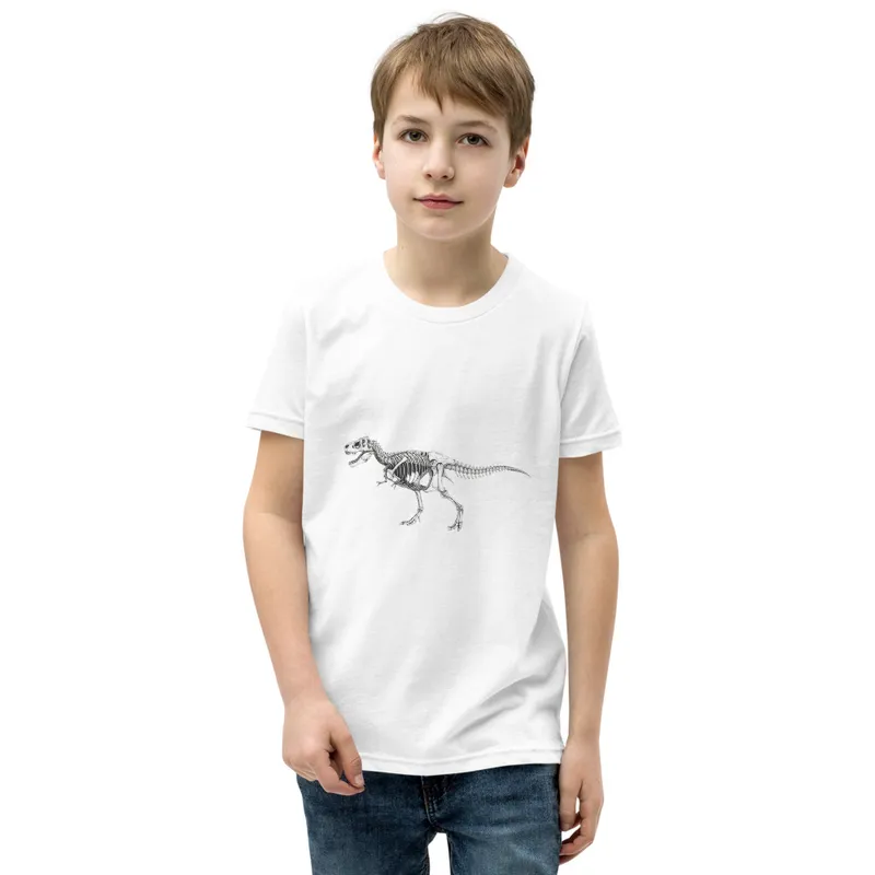 Tyrannosaurus Skeleton Youth Tee