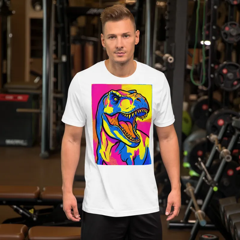 T-Rex Pop Art Tee