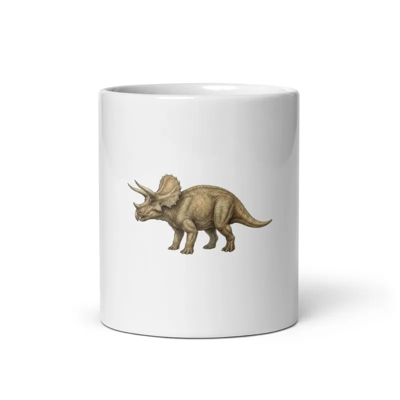 Triceratops Study Mug