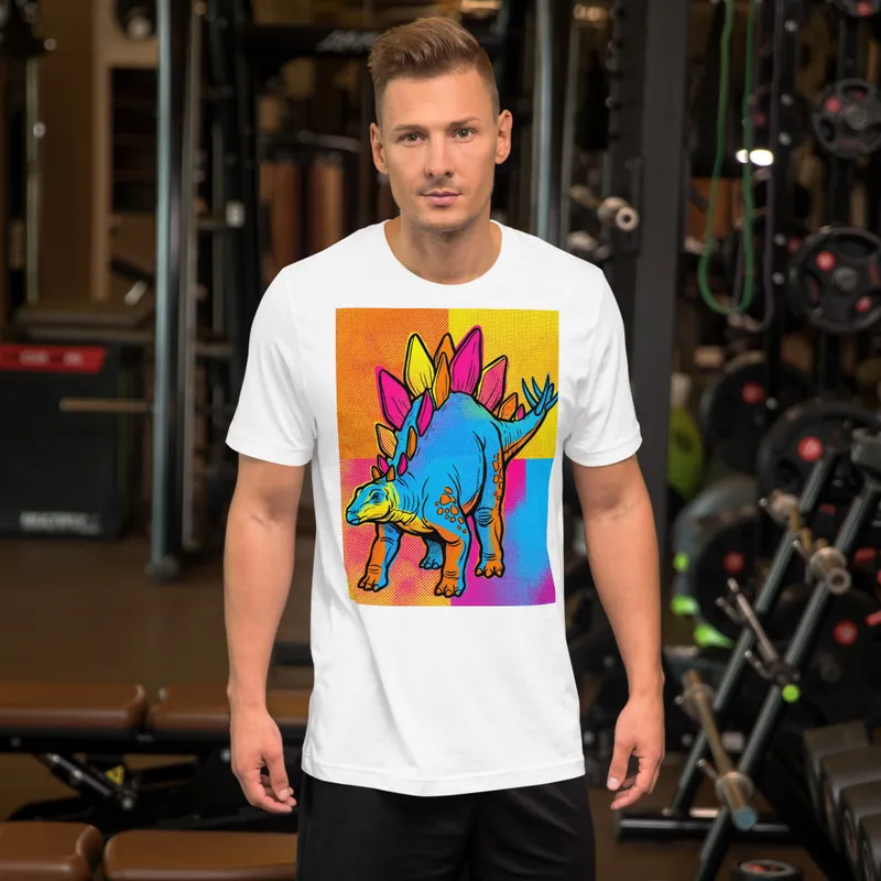 Stegosaurus Pop Art Tee