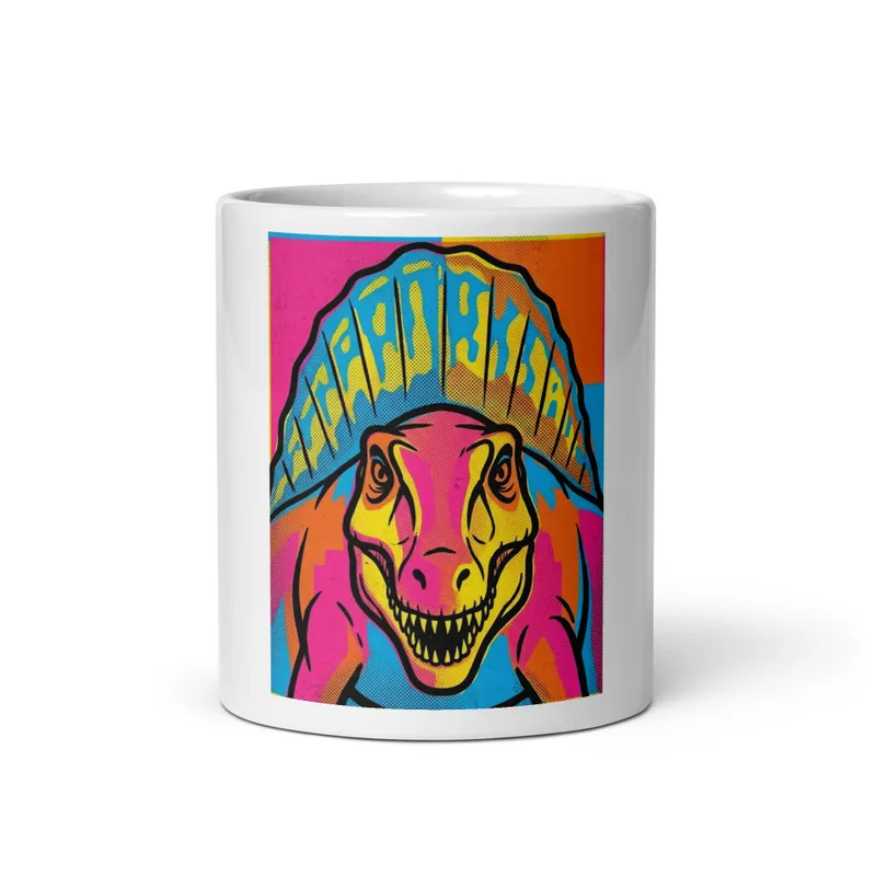 Spinosaurus Pop Art Mug