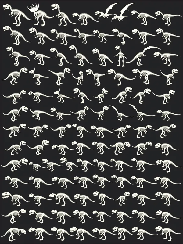 Theropod Skeleton Chart