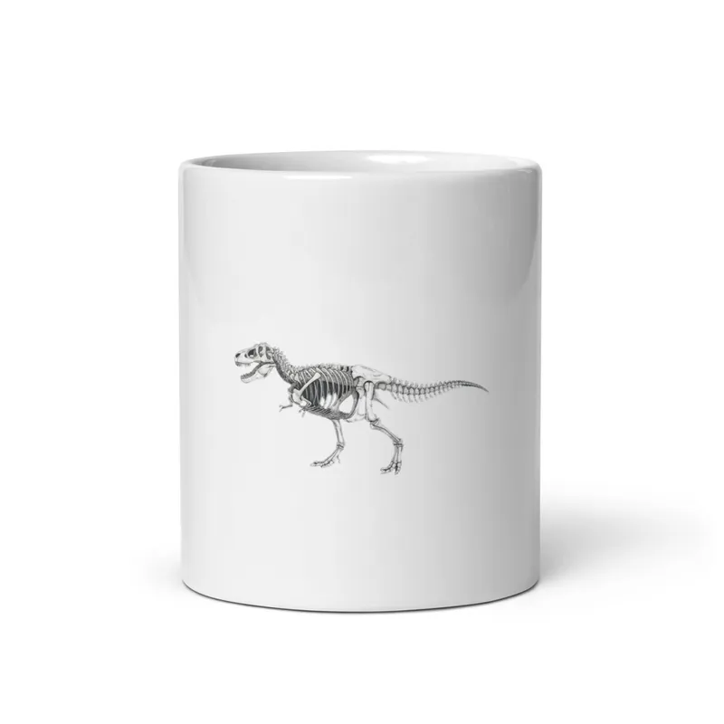 Tyrannosaurus Skeleton Mug